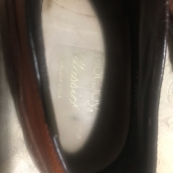 Pre-owned Foot Joy Men’s Brown Saddle Wingtip Classics 51128 - Size 10E - Picture 11 of 13